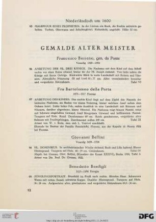 Gemälde alter Meister (96-114)