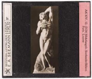 Michelangelo: Sterbender Sklave (Reihe AK XIV, Nr. 12, Seestern-Nr. 2124)