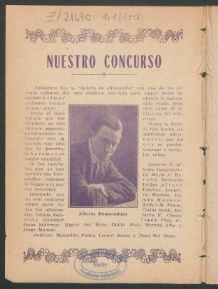 Nuestro concurso