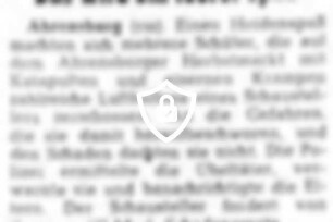 Das wird ein teuerer Spaß