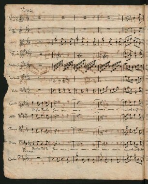 [Coro:] Unsre Seele harret auf den Herrn