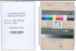 Entnazifizierung Max Koeckeritz , geb. 02.02.1908 (Buchhalter)