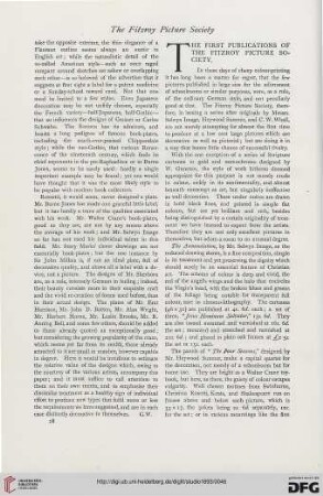 1: The first publications of the Fitzroy Picture Society