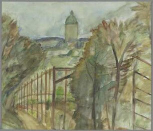 Dicker Wilhelm und Zaun