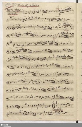 1183. Aria: Misero tu mi vuoi / Naumann. J.G.
