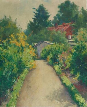 Gartenweg in Pölitz