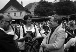 Freiburg: Wahl der Badischen Weinkönigin 1977