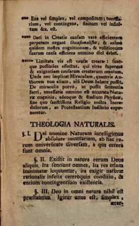 Theses praecipuae ex universa philosophia