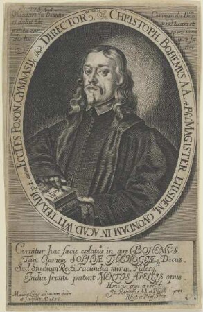 Bildnis des Christoph. Bohemus