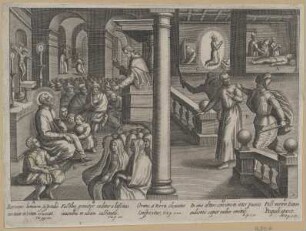 Bildnis des Ignacio de Loyola (Szenen aus seinem Leben)