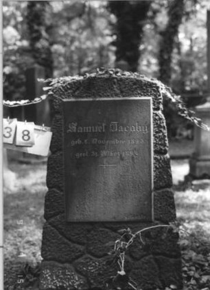 Grabstein 238 [Hahn S. 107 Grab-Nr. 913]: Grabstein 238 (Detailaufnahme) [Hahn S. 107 Grab-Nr. 913]
