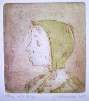 Clara mit Mütze
