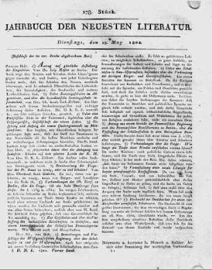 1802-05-18 : 278. Stück