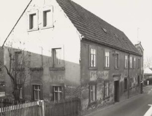 Mittweida, Wohnhaus : Mittweida, Wohnhaus, Oststraße 26, um 1825, um 1860, Straßenansicht