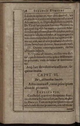 Caput VI. De Actionibus Inuitis.