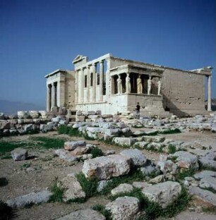 Athen, Akropolis, Erechtheion von Südwesten