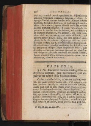 Cachexia