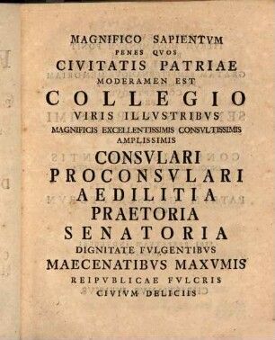 De fame et siti rerum sacrarum passim in sacris memorata diss. prooemial