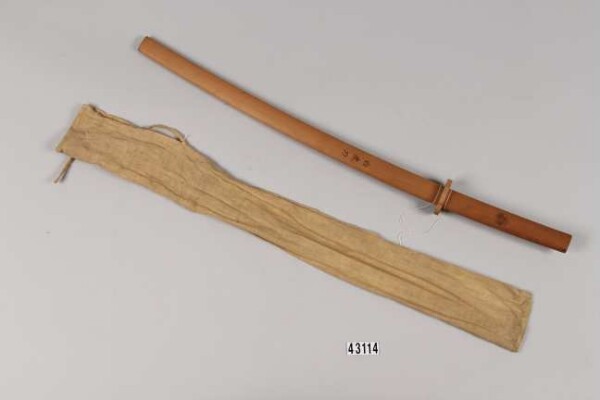 Wooden sword as a travelling souvenir