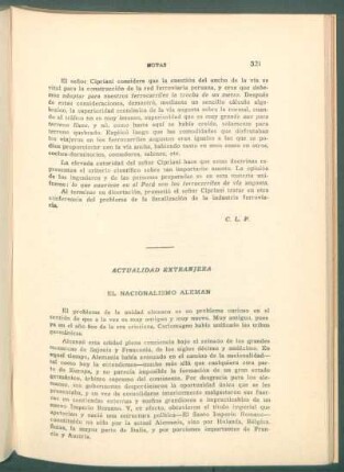 Actualidad extranjera - El nacionalismo en Alemán