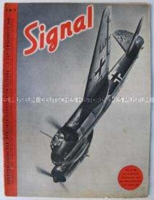 Illustrierte Propagandazeitschrift der Wehrmacht "Signal", Ausgabe in deutscher Sprache vom September 1940