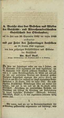 Mitteilungen der Geschichts- und Altertumsforschenden Gesellschaft des Osterlandes, 1. 1841/44