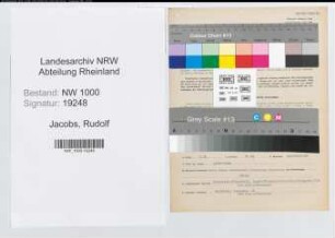 Entnazifizierung Rudolf Jacobs, geb. 02.07.1914 (Arzt)