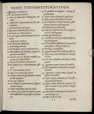 Index Thesium Explicatarum