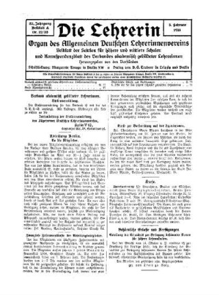 Behördliche Erlasse und Verfügungen