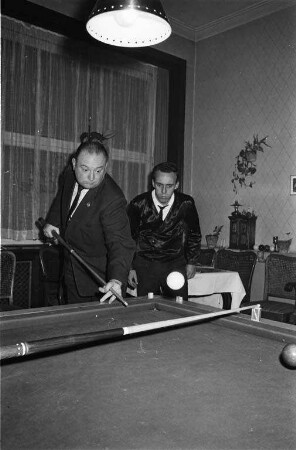 Billard-Lehrgang beim Billard-Club 1960 e.V. durch den holländischen Weltmeister René Vingerhoedt.
