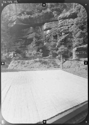 Rathen. Felsenbühne Rathen (Landesbühnen Sachsen). Bühne
