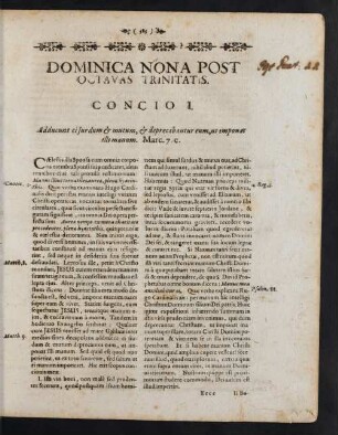 Dominica Nona Post Octavas Trinitatis