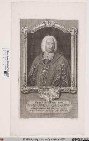 Bildnis Anton Dietrich Carl Graf von Ingelheim, gen. Echter von Mespelbrunn