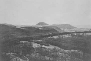 Blick vom Gielsberg gegen den Rossberg : Geologie | Geologische Charakterbilder | Der Nordrand der mittleren Schwäbischen Alp