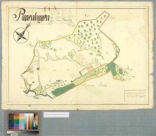 [Papenhagen Amt/Distrikt Franzburg] Papenhagen in Ampt Fransborg