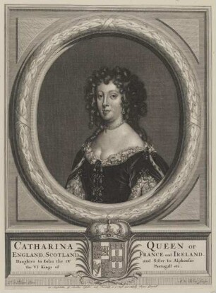 Bildnis der Catharina, Königin von England