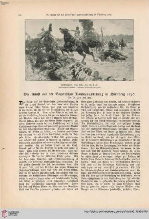 Die Kunst auf der Bayerischen Landesausstellung in Nürnberg 1896