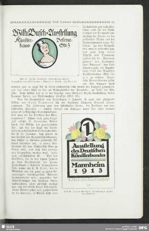 Ausstellung des Deutschen Künstlerbundes