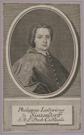 Bildnis des Philippus Ludovicus de Sinzendorff