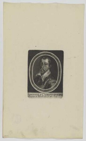 Bildnis des Iohannes Christophorvs Stromer a Reichenbach