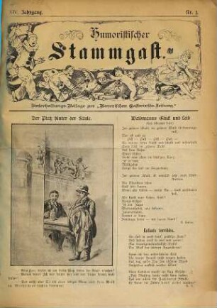 Humoristischer Stammgast. 1893 = Jg. 14