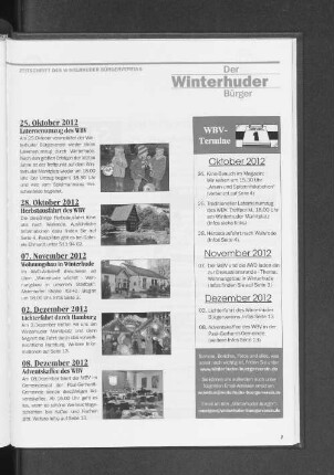 WBV-Termine