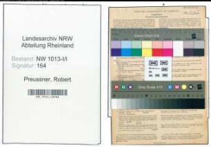 Entnazifizierung Robert Preussner , geb. 11.09.1900 (Stahlarbeiter)