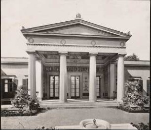Schloss Charlottenhof, Potsdam: Portikus