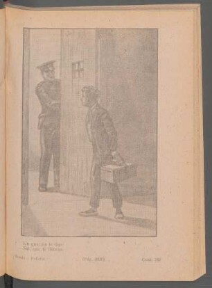 Un guardia le dijo: - Sal, que te llaman. - [Ilustración]