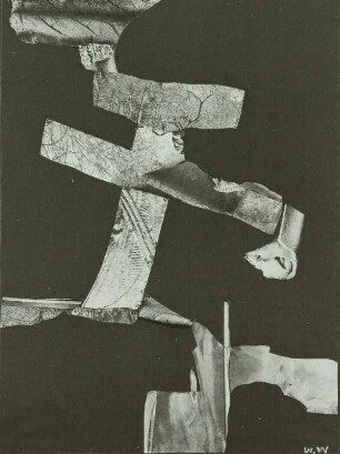 Aus der Serie "Collagen auf schwarzem Grund", Blatt 1