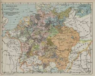 Deutschland zu Anfang des dreißigjährigen Krieges 1618