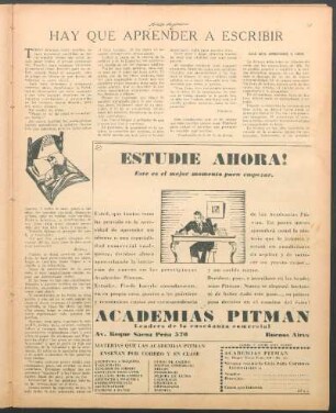 Hay que aprender a escribir