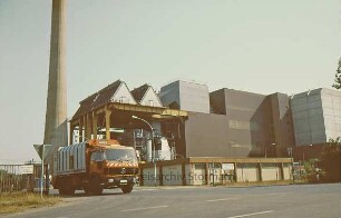 Müllverbrennungsanlage: Eingangstor
