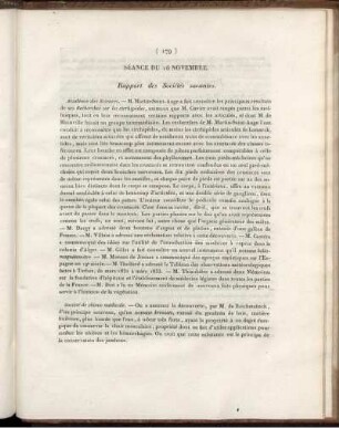 Séance Du 16 Novembre